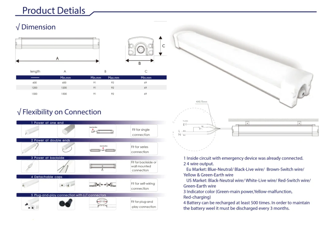 80W IP65 Al Tri-Proof LED Street Light with High Quality