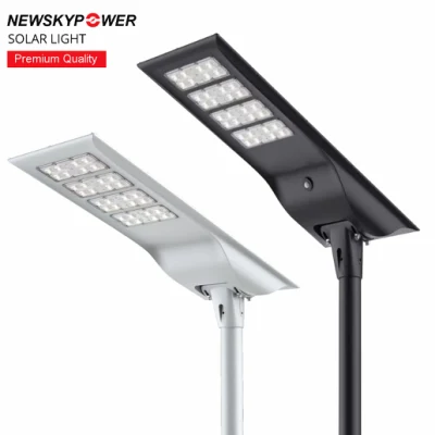 Neue moderne, wasserdichte, integrierte Aluminium-LED-All-in-One-Solar-Straßenlaterne mit hohem Lumen, 30 W, 40 W, 60 W, 80 W, 100 W