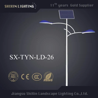 Angebot für HID 80W 100W 150W Best Price LED Solar Street Light Single Double Arm