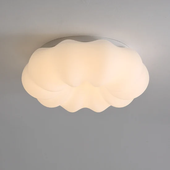 Europäische weiße Wolke Augenschutz LED-Lampe kreative einfache moderne Wohnzimmer Kinderzimmer Kürbis Deckenleuchte