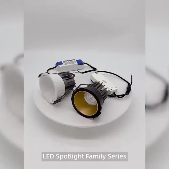 Blendfreier privater Modul-LED-Strahler, dimmbar, COB, 12 Watt, LED-Einbauleuchte für den Innenbereich
