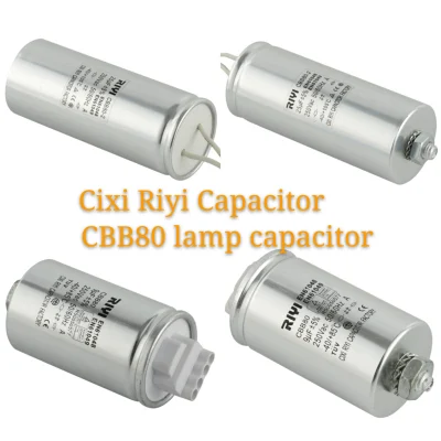 Cbb80 Kondensator für Beleuchtung 2~80UF 250V, Lampenkondensator